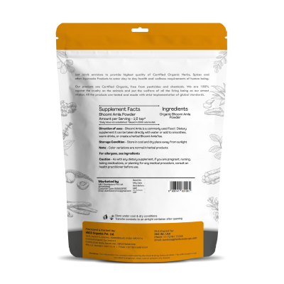 Poudre de Bhoomi Amla biologique