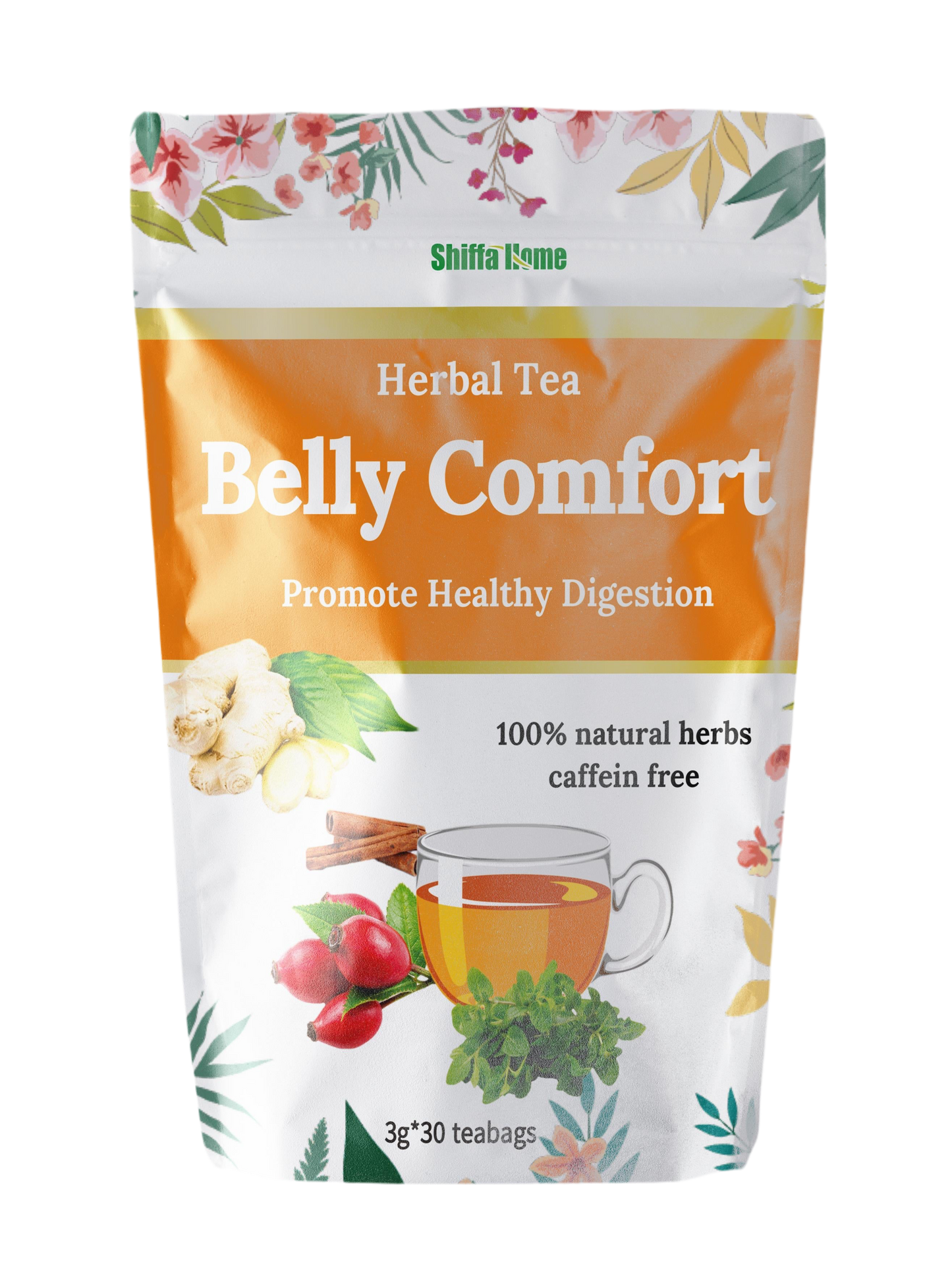 Belly Comfort Herbal Tea – Natural Bloating & Digestion Relief