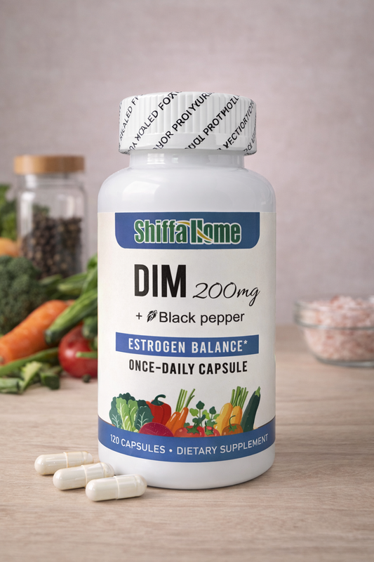 DIM 200mg + Black Pepper – Estrogen Balance Support