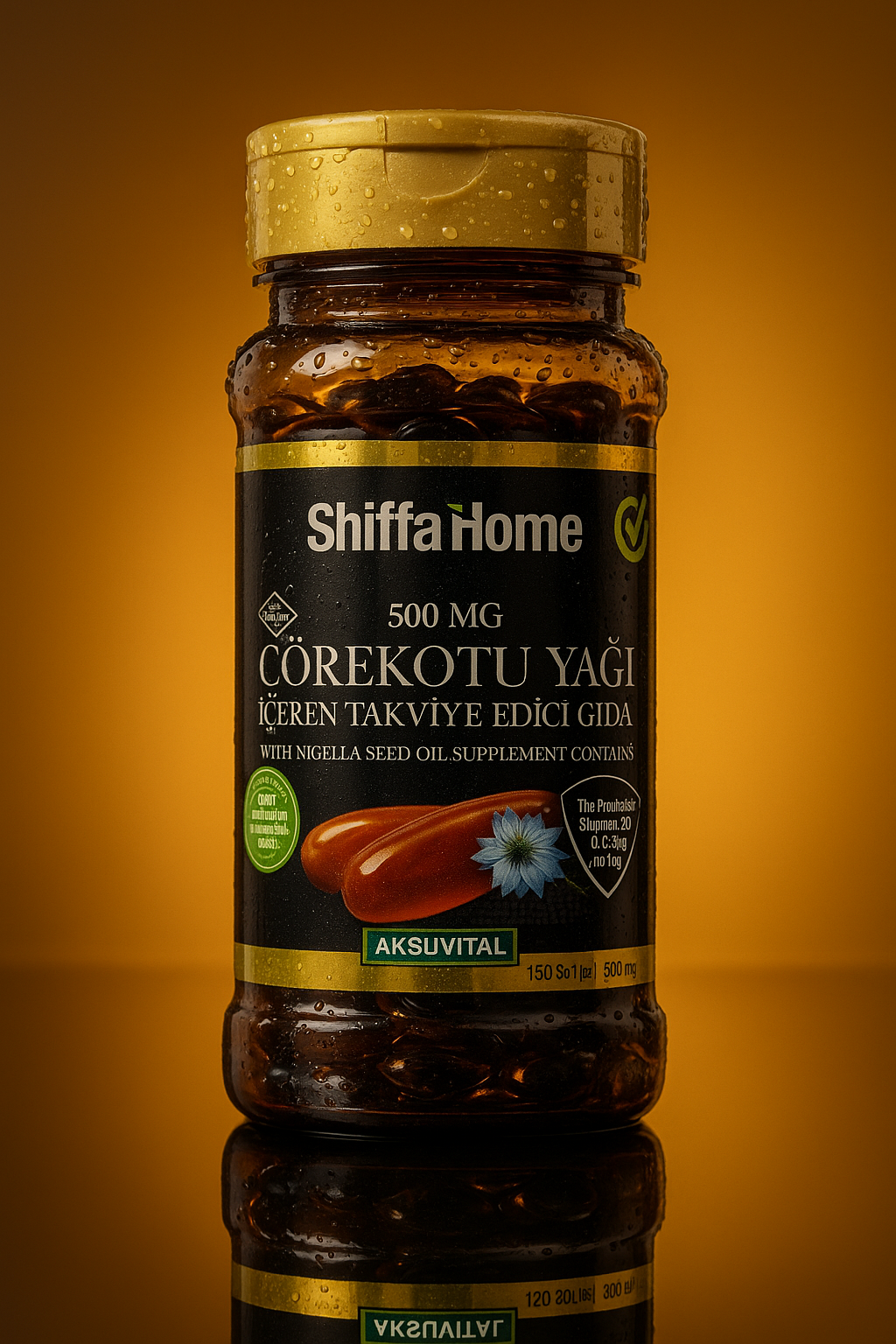 Black Seed Oil ( NIGELLA SATIVA ) Softgel Capsules