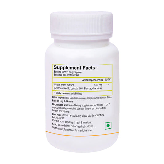 Extrait d'herbe de blé