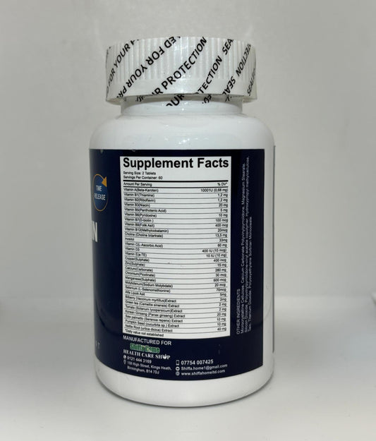 Multivitamine und Mineralien für Männer