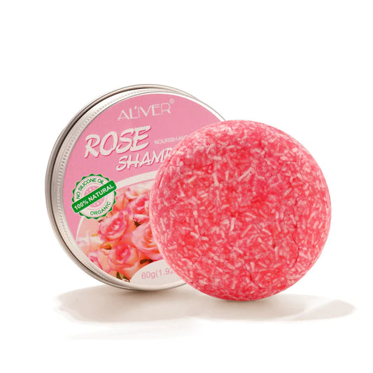 Barre de shampoing à la rose