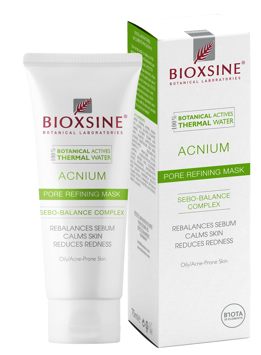 Bioxsine Acnium Porenverfeinernde Maske