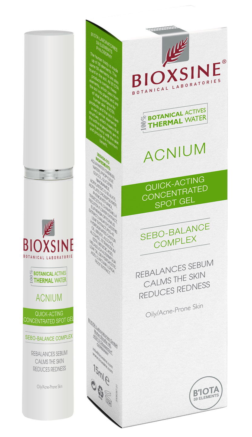 Schnell wirkendes, konzentriertes Spot-Gel von Bioxsine Acnium