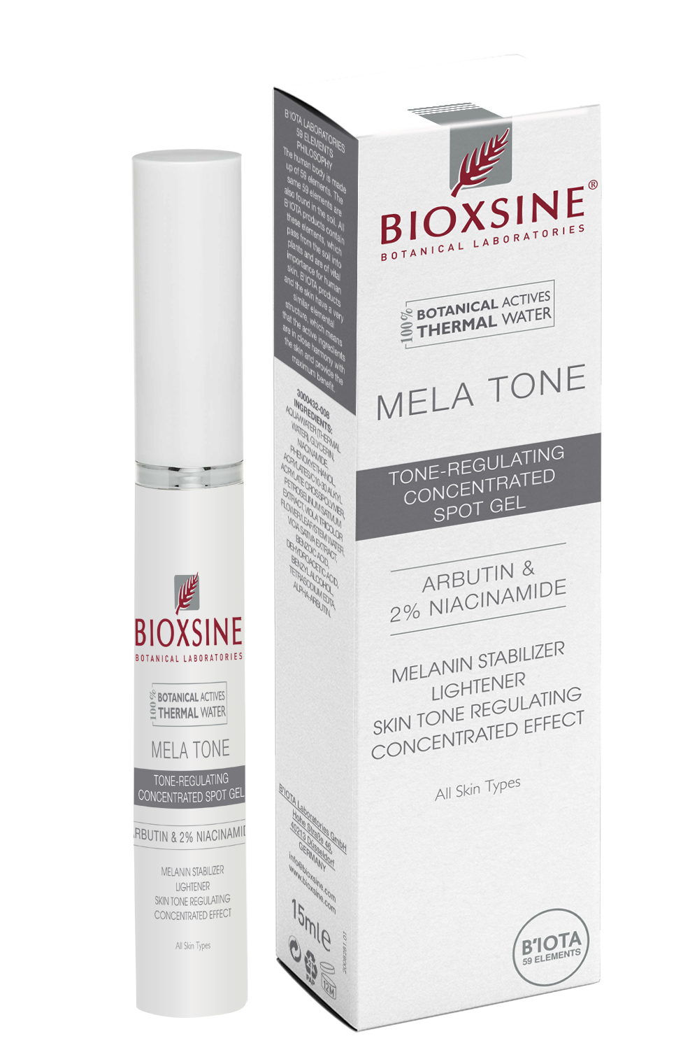 Bioxsine Mela Tone Gel Spot Concentré Régulateur de Ton