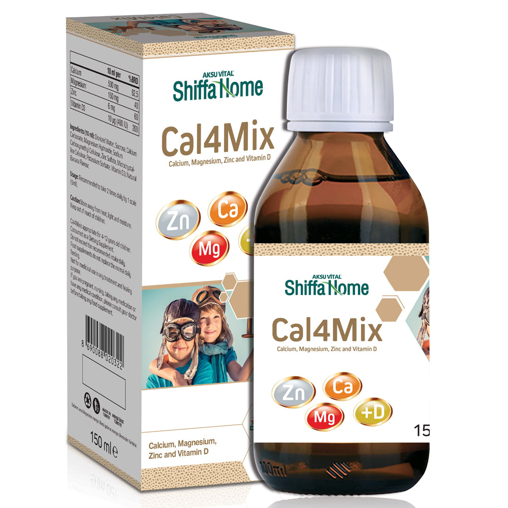 SIROP CAL4MIX (Calcium Magnésium Zinc Vitamine D3)
