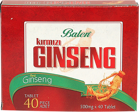 Ginseng Rouge 40 Comprimé 500 mg
