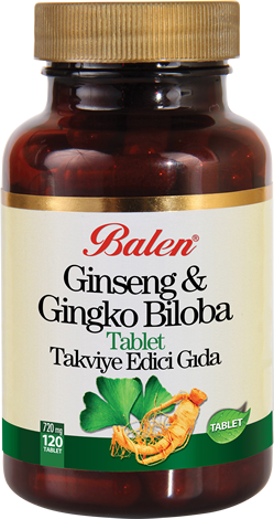 Ginseng Rouge & Ginkgo Comprimé 720 mg