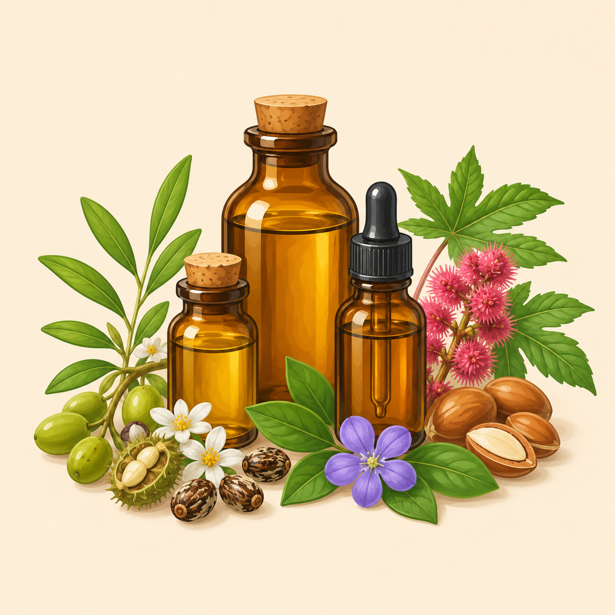 Herbal Cold Pressed Oil