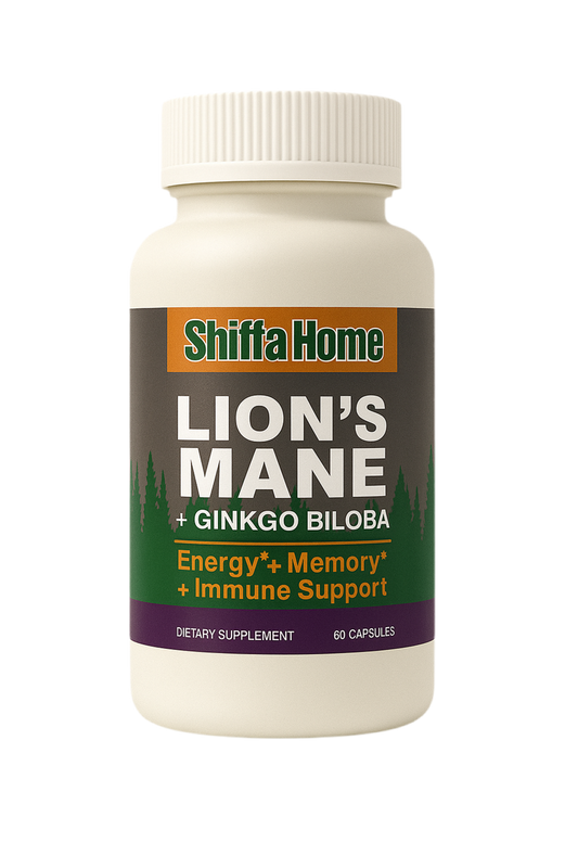 Lion’s Mane + Ginkgo Biloba