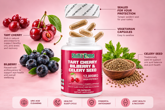 Tart Cherry, Bilberry & Celery Seeds Formula