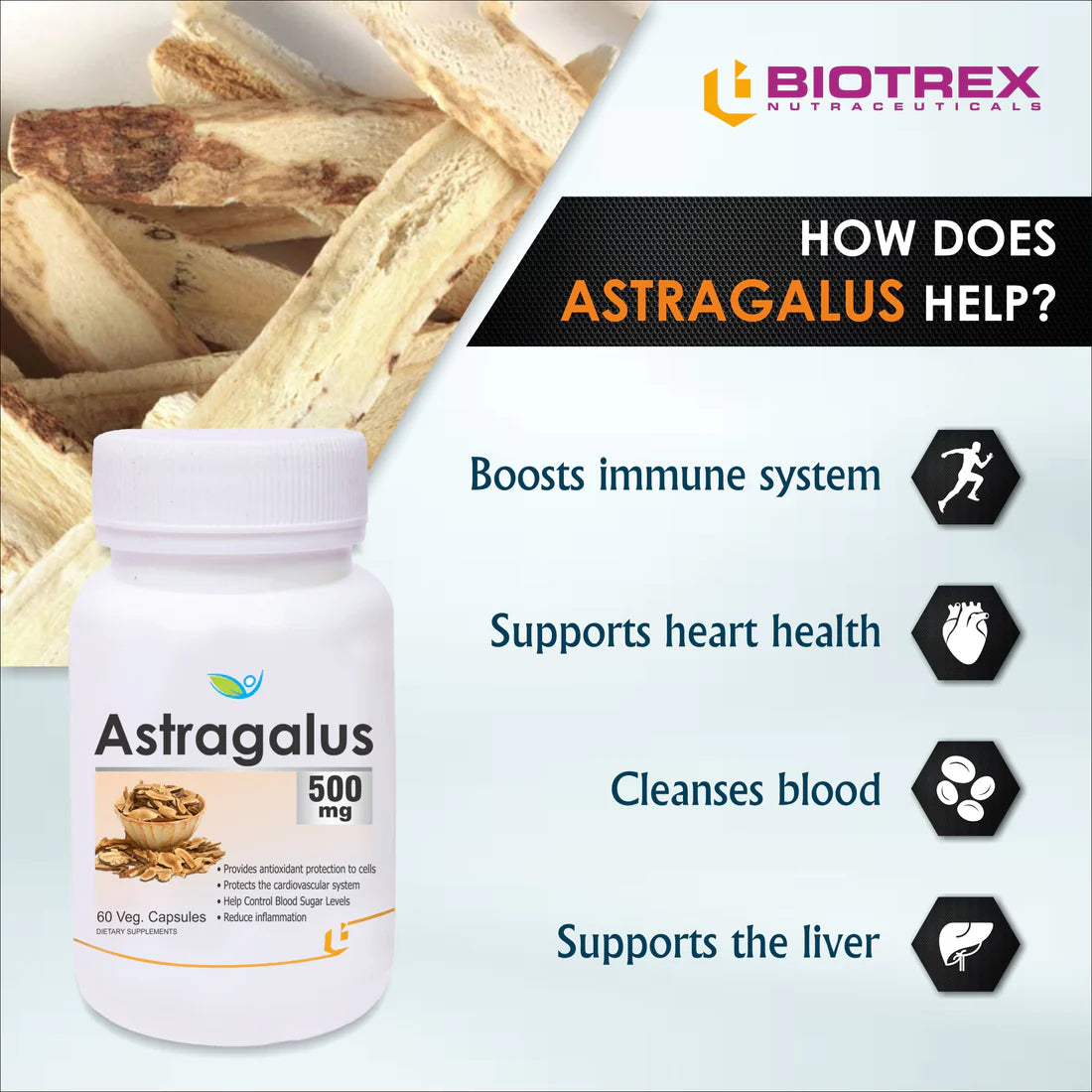 Astragalus 500mg