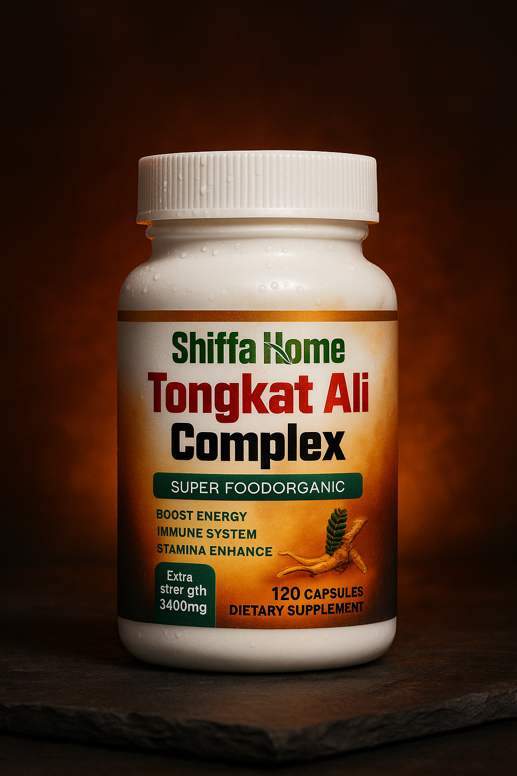 Organic Tongkat Ali Complex – Herbal Wellness Blend
