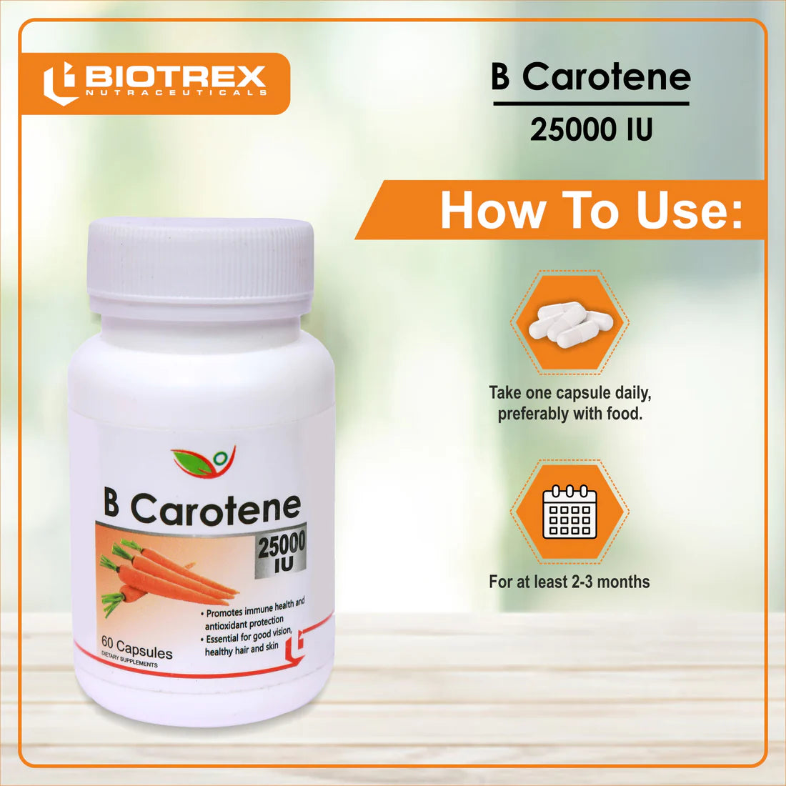 B Carotene - Vitamin A