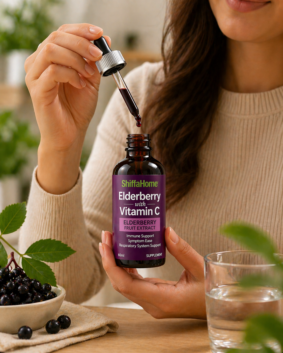 Elderberry with Vitamin C drops
