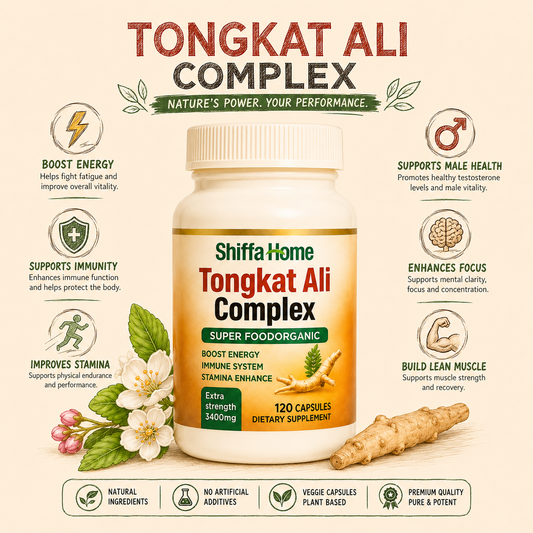 Organic Tongkat Ali Complex – Herbal Wellness Blend