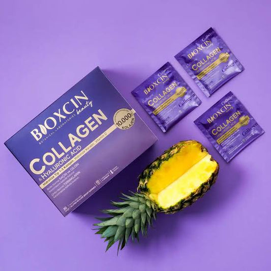 Beauty Collagen Powder – 30 Sachets x 10,000 mg Hydrolyzed Collagen (Type 1 & 3) + Keratin