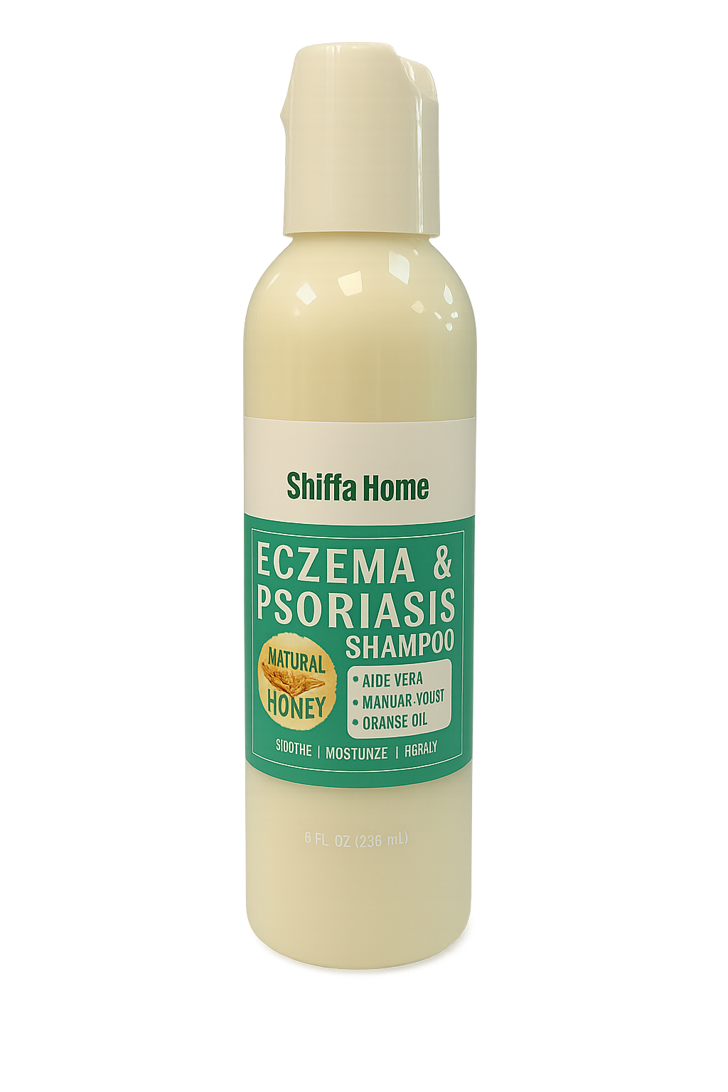 Eczema & Psoriasis Shampoo ( Natural Relief for Skin & Scalp Conditions )