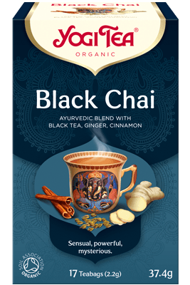 Schwarzer Chai – Yogi-Tee 