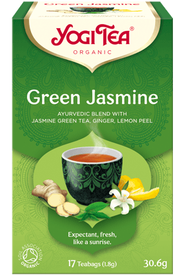 Grüner Jasmin-Yogi-Tee