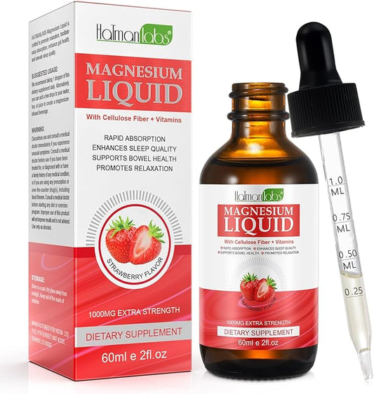 Magnesium Glycinate Liquid Drops with 1000mg