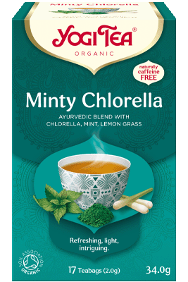 Minty Chlorella -Yogi tea