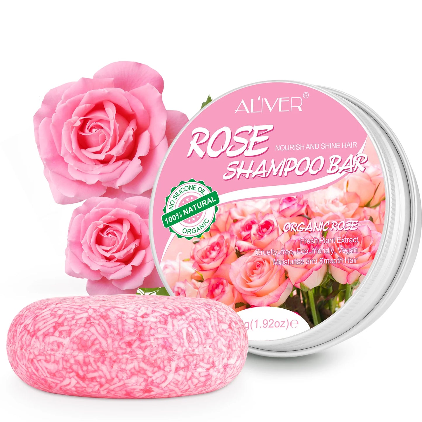 Rose Shampoo bar
