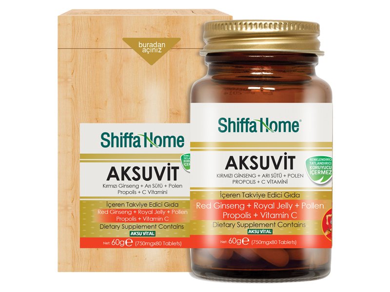 Aksuvit (Ginseng+Royal Jelly+Pollen+Propolis+Vitamin C)