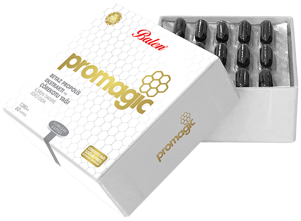 Promagic Propolis Extract And Black Cumin Seed Oil Soft Capsule 1380 mg