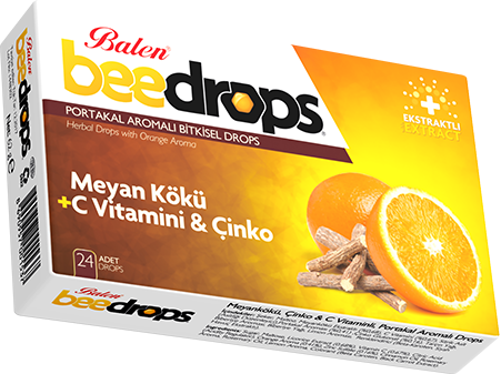 Herbal Drops with (Orange + Liquorice + Zinc + Vitamin C)