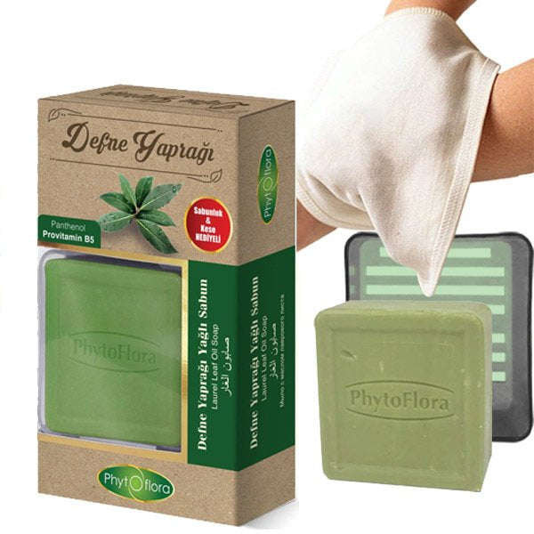 Laurel leaf oil soap