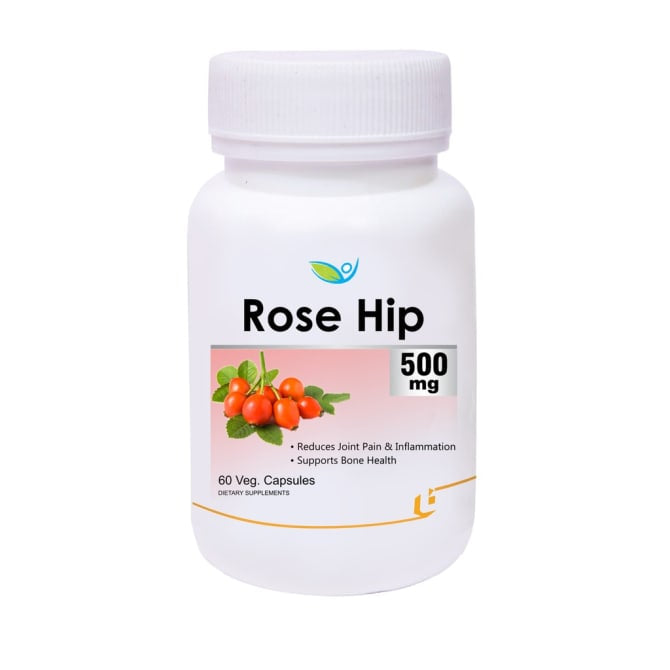 Rose hip capsules