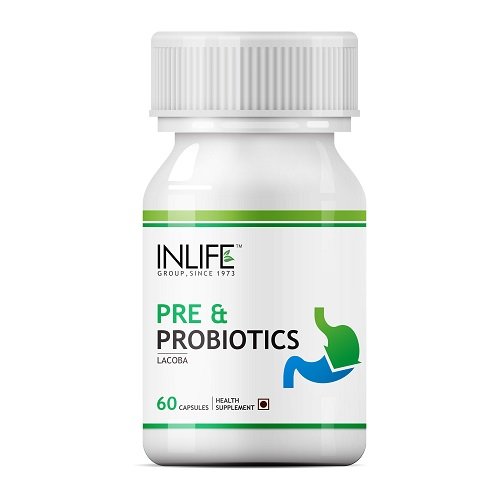 Prebiotics and Probiotics Supplement (60 Capsules)